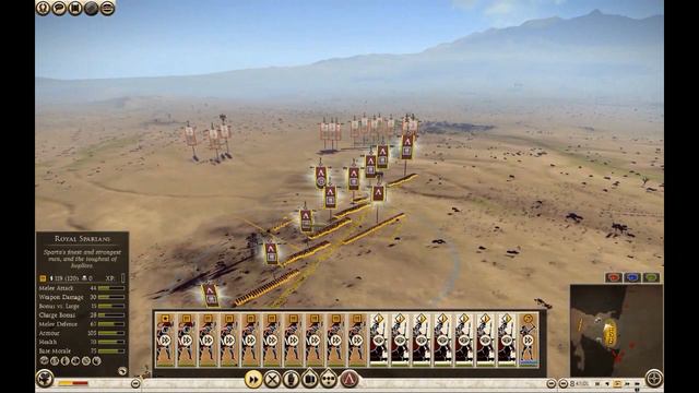 Total War Rome 2 Online Battle Sparta vs Carthage 1v1 #1 смотреть онлайн