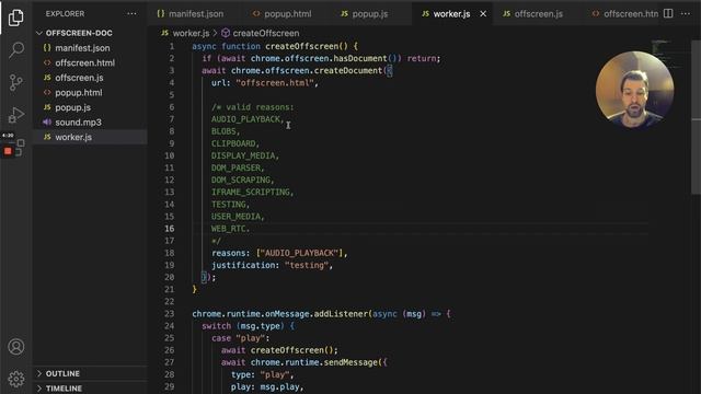 How to access the DOM in Manifest Version 3 with Offscreen Documents - Chrome Extensions смотреть онлайн