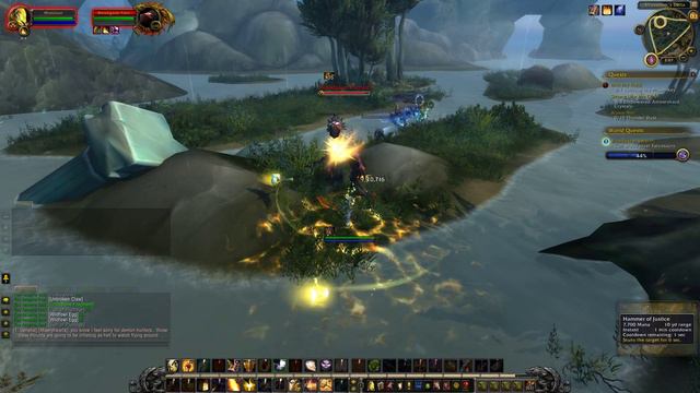 Legion World Quest 41: Bloodgazer Swarm! (WoW, human, Paladin) смотреть онлайн