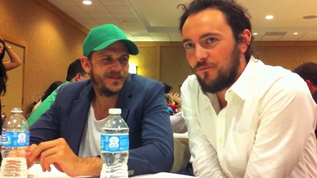 Vikings interview: George Blagden and Gustaf Skarsgard смотреть онлайн