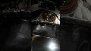 Daewoo Matiz течь сальника коленвала коренного