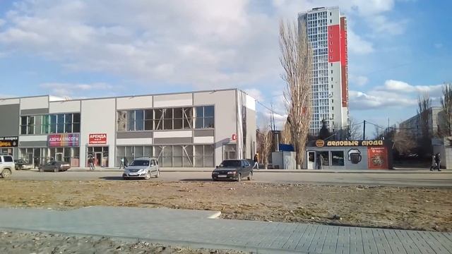 Остановка гостиница Старт, круговая панорама, Волгоград, Спартановка смотреть онлайн