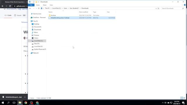 Setting up sample database in Microsoft SQL server #3 смотреть онлайн