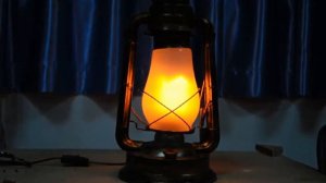 Lеd лампа с эффектом пламени   как можно использовать