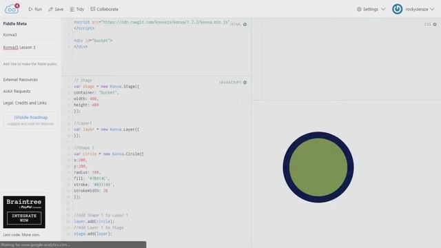 KonvaJS Lesson 3: Adding Styles смотреть онлайн