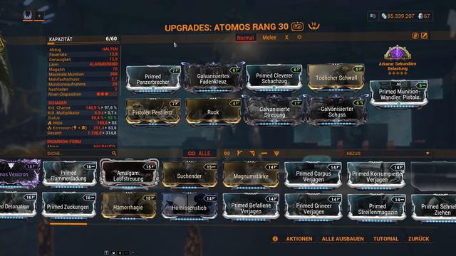 Warframe Incarnon Atomos Build/Moddung [Deutsch/German] смотреть онлайн