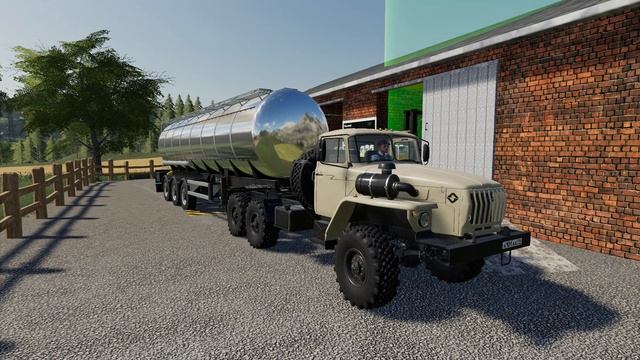 Завозим растительное масло для картофельных оладьев карта Suedhemmern Farming Simulator 19 #28 смотреть онлайн