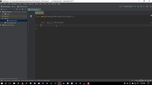 The Complete Kotlin Developer Course: Become A Pro! : Variables смотреть онлайн