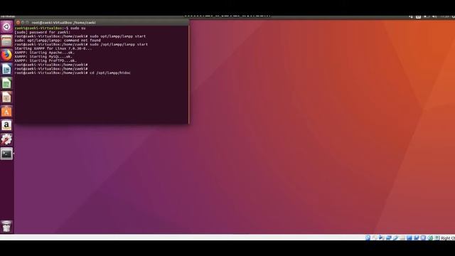 Pembuatan Halaman Web dengan menggunakan PHP di terminal Ubuntu Linux смотреть онлайн