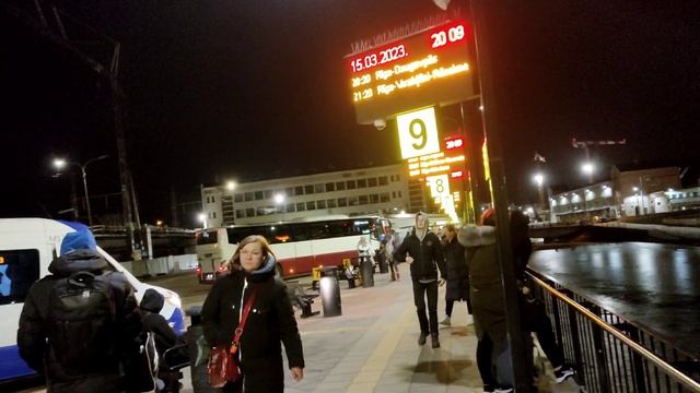 Последний автобусный рейс Рига-Даугавпилс 15 03 2023*. Что, как и почему? / Rīga - Daugavpils