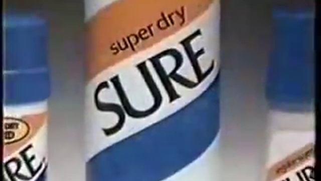 Sure Deodorant Commercial from the 80's смотреть онлайн