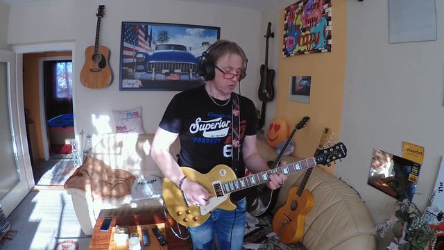 Epiphone Les Paul Goldtop Standard Jessica Allman Brothers Cover смотреть онлайн