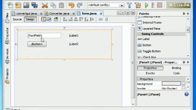 Creating a SIMPLE Temperature Converter GUI in your PC using JAVA NETBEANS.... смотреть онлайн