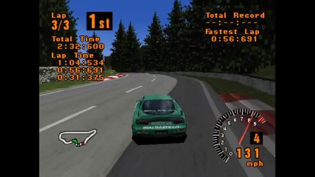 PSX 1 - Gran Turismo (1998) - Simulation Mode - Day 72 to 78 - Special Event: UK vs Japan смотреть онлайн