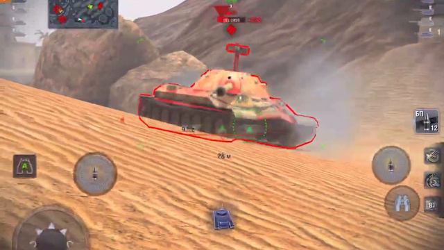 Выполнение БЗ на ИС-7, IS7 Wot Blitz