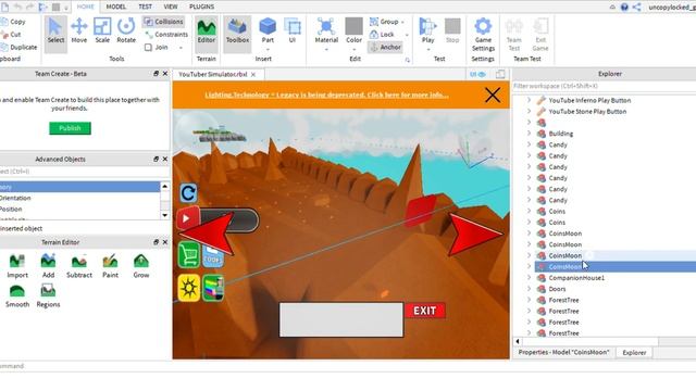Roblox Youtube Simulator With Scripts Uncopylocked At 10 Subs смотреть онлайн