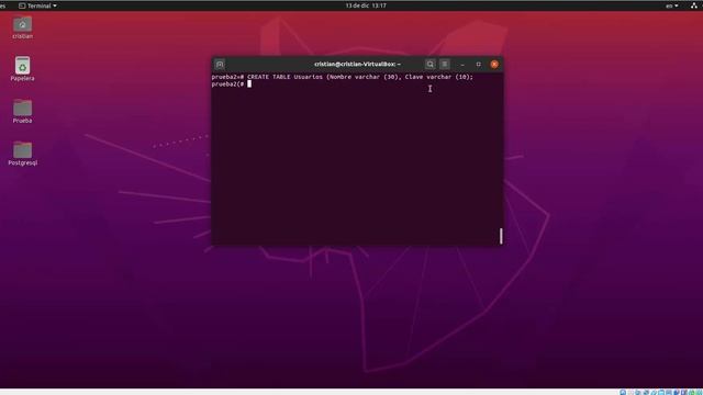 | INSTALAR POSTGRESQL 13.1 EN UBUNTU 20.04.1 , CREAR BASE DE DATOS , TABLA E INSERTAR DATOS | смотреть онлайн