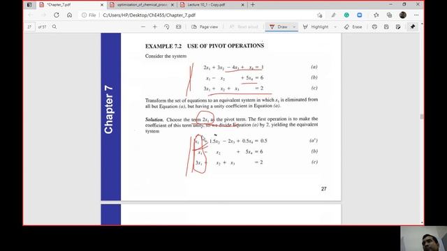 ChE 455 Sunday 9am Dr Sowgath Linear Programming Optimization by Simplex Method смотреть онлайн