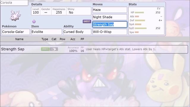 Eviolite Corsola RUINS POKEMON SWORD AND SHIELD! Galarian Corsola Moveset - How To Use Corsola смотреть онлайн