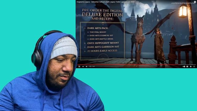 TooFrosty Reacts To Hogwarts Legacy - Sebastian Sallow's Dark Legacy Trailer | gamescom 2022 смотреть онлайн