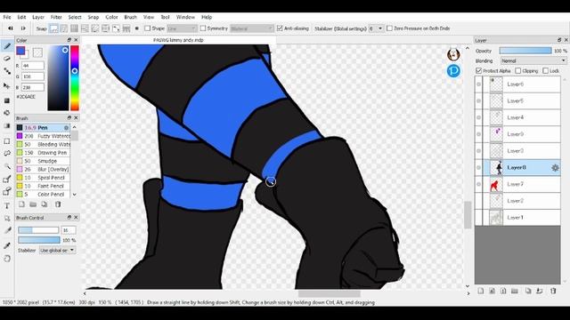 PASWG Cosplay Speedpaint смотреть онлайн