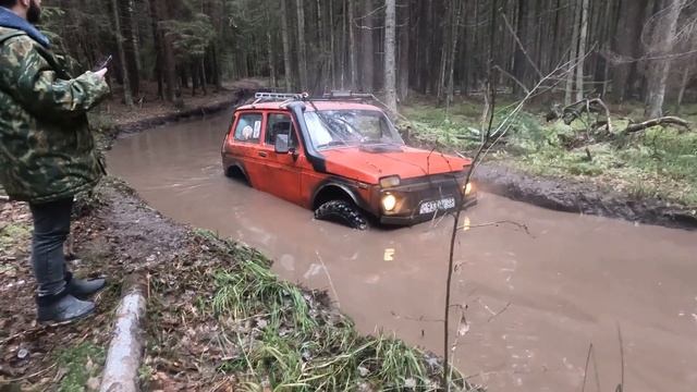 Обкатываем Хардблок и 3.6 Иж-Техно. Нива едет на все деньги). смотреть онлайн