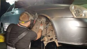 РЕМОНТ ПРОГНИВШЕГО СТАКАНА. ПРИОРА