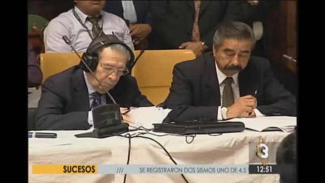 Solicitan que juicio de Ríos Montt sea público смотреть онлайн
