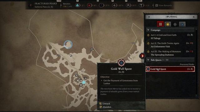 Diablo 4 Necromancer - Walkthrough Part 4 (World Tier 1 - Adventurer) смотреть онлайн