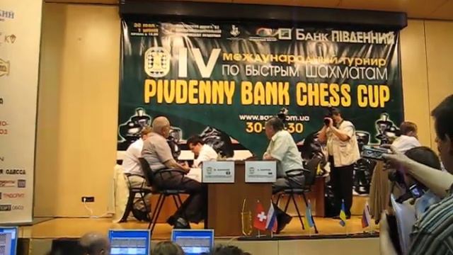 Виктор Корчной играет с Анатолием Карповым в 2008 году смотреть онлайн