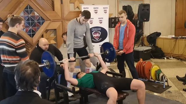 30 Иван Минаев Жим 3 подход смотреть онлайн