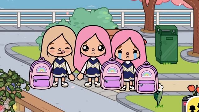 Albino Girl Colored Her Hair Rainbow By Mistake, Everybody Liked It! | Toca Life Story | Toca Boca смотреть онлайн
