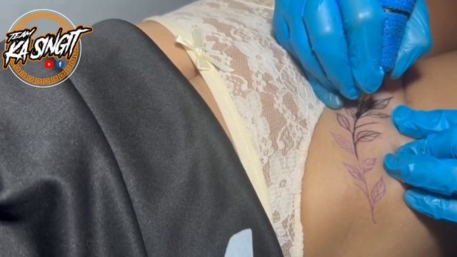 SIMPLE THIGH TATTOO смотреть онлайн