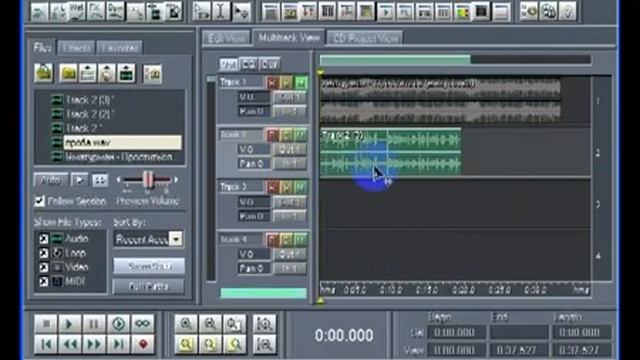 Запись вокала в программе Adobe Audition 1 5 смотреть онлайн