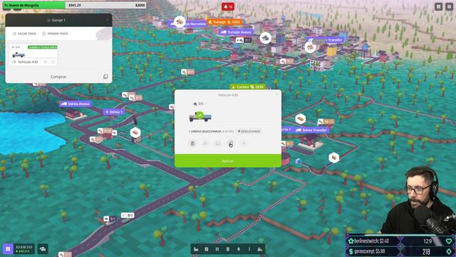 🚂 Factorio + Transport Tycoon! 🚂VOXEL TYCOON español 02 смотреть онлайн