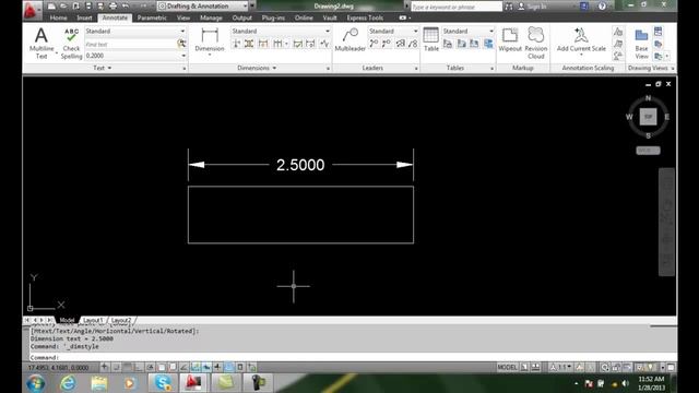 AutoCAD II 20-15 Creating Inspection Dimensions смотреть онлайн