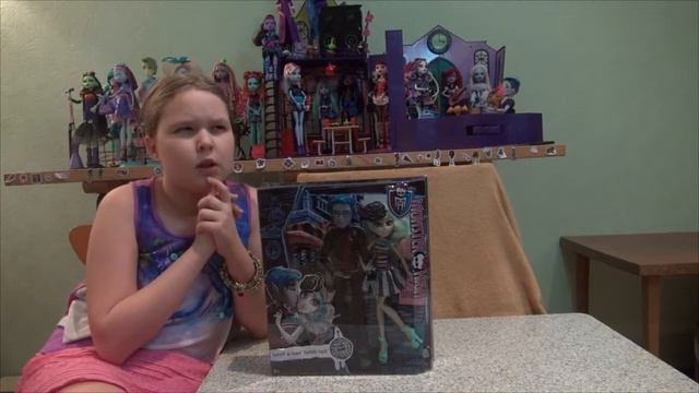 Кукляхи от Женька обзор кукол #33 распаковка посылки с Monster High #3 смотреть онлайн
