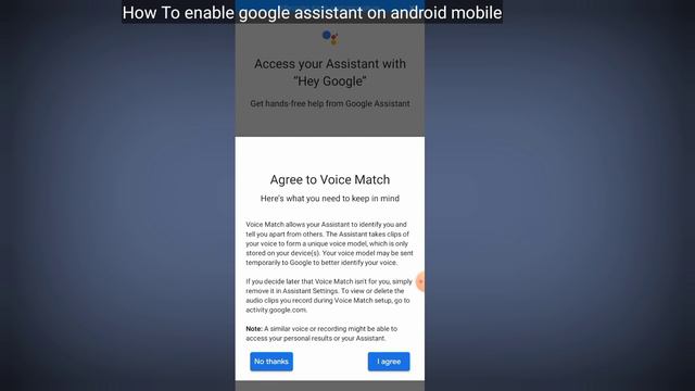 How To enable google assistant on android mobile 2023 how to turn on google assistant in mobile смотреть онлайн