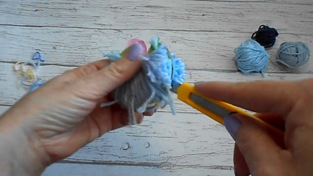 ...Из маленьких клубочков.../Елена Masterica/....From small balls... смотреть онлайн