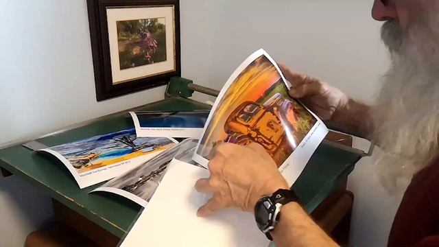 Printing on Epson Glossy Metallic Paper with our Epson Stylus Pro 9880 Printer. смотреть онлайн
