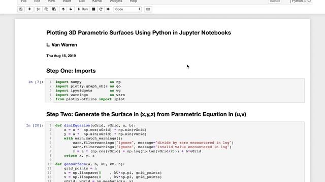 An Interactive 3D Plotter in one page of Python code. смотреть онлайн