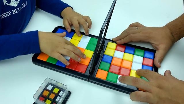 Rubik's Race Magic Block Game 4 kids. Race to match the shaking cube.Let's play kids смотреть онлайн