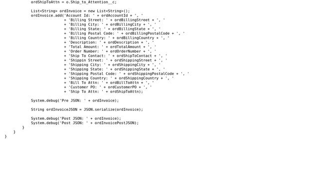 Salesforce: Apex extracting fields from a trigger to create a custom JSON смотреть онлайн