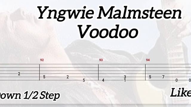 Yngwie Malmsteen - Voodoo ( Tab Guitar )