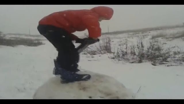 MEGA SNOW CHALLENDGE-ОГРОМНЫЙ СНЕЖНЫЙ КОМ (СНЕЖОК) смотреть онлайн