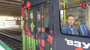 Городской транспорт и Поезда для детей / Видео про машинки и Железную дорогу