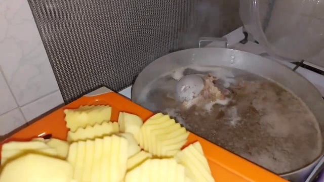 Қайнатпа сорпа. Жылқы етінен жасалған сорпа #рецепт #сорпа