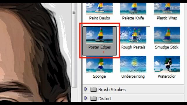 How to Create Cartoon Effects (Without Oil Filter) Photoshop Tutorial смотреть онлайн
