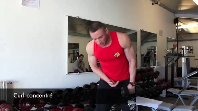 All-musculation exercice curl concentré смотреть онлайн
