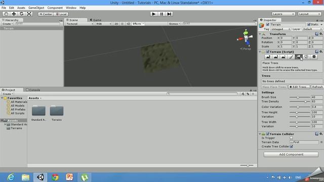 Створення ігор на Unity3D #1 - Створення простої сцени. смотреть онлайн